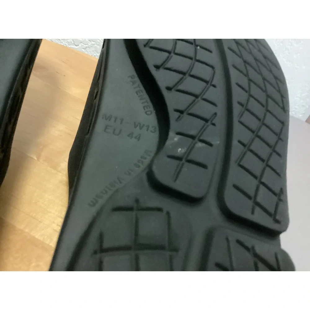 OOFOS OOahh Sport Flex Slide Mens 11 Black Adjustable Recovery Sandals